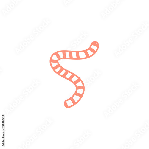 earthworms outline icon 