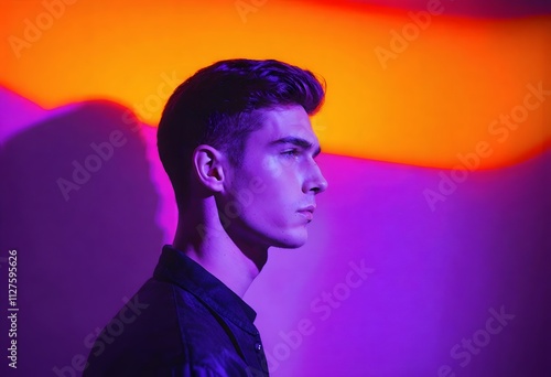 portrait of a person in a nightclub