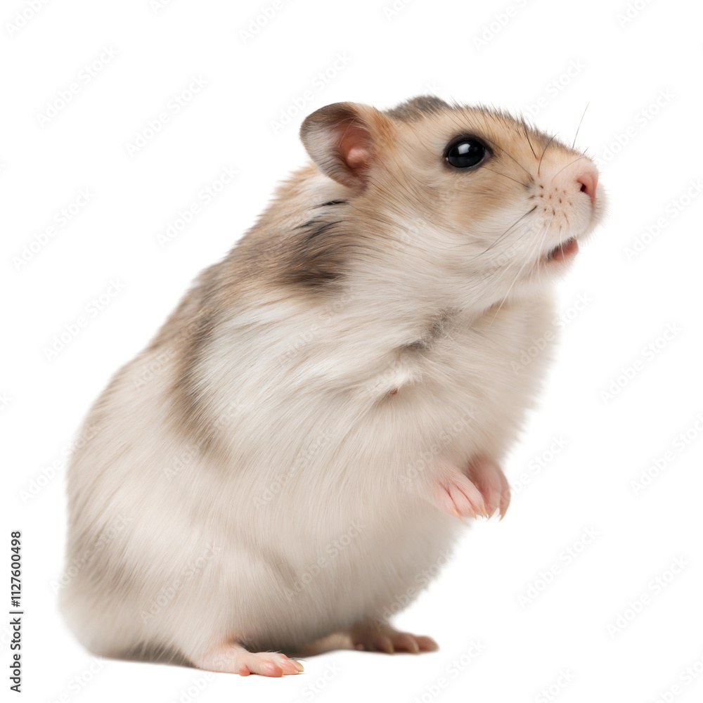 Hamster, isolated on transparent or white background Hamster, isolated on transparent or white background