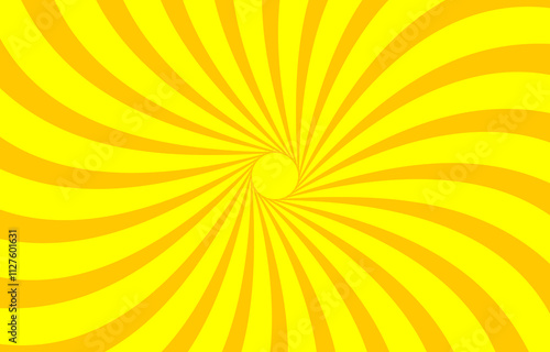 Curved concentrated line background material