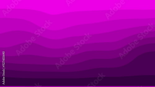 Abstract Purple Wave Background Design Digital Art Illustration Graphic