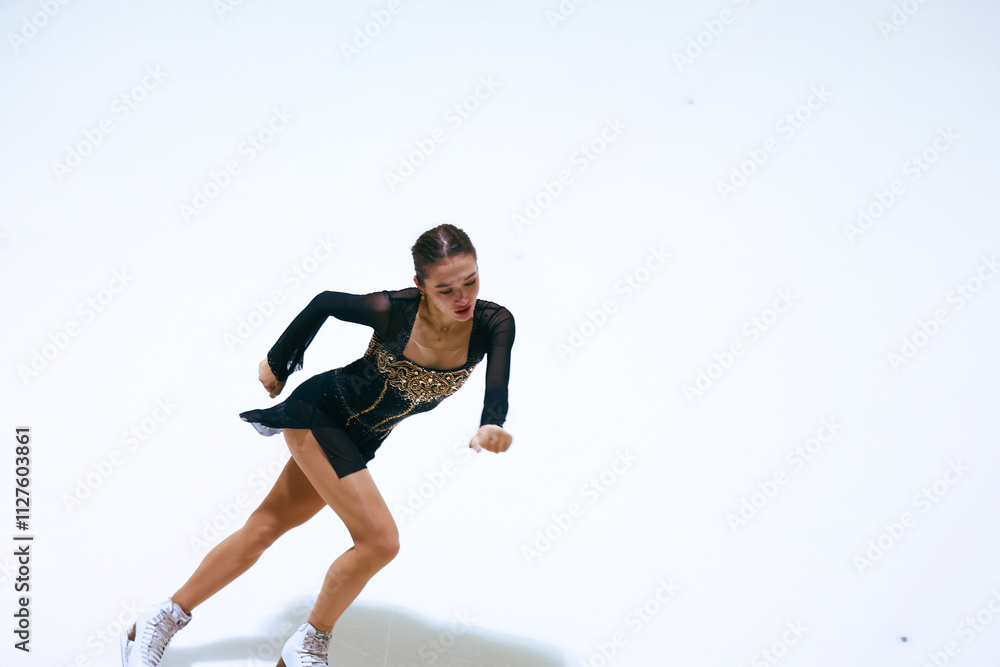 Figure skating. Figure skating.