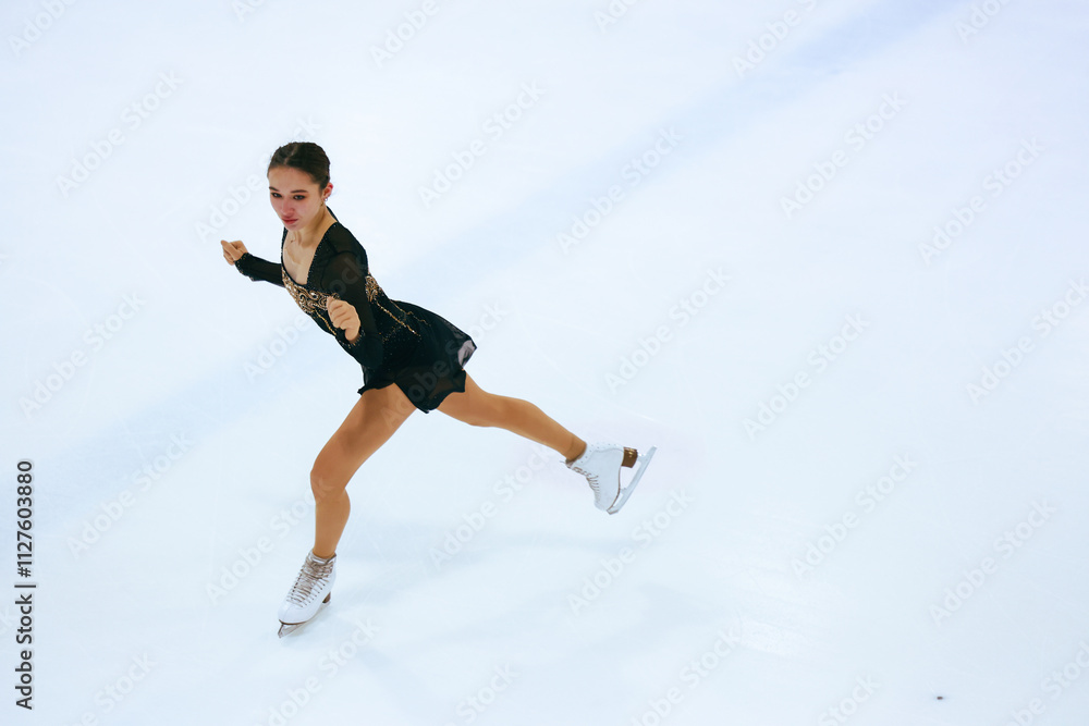 Obraz premium Figure skating.