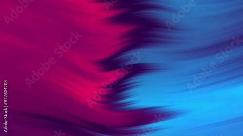 Abstract Swirling Neon Pink and Blue Hues Digital Art Background Wallpaper