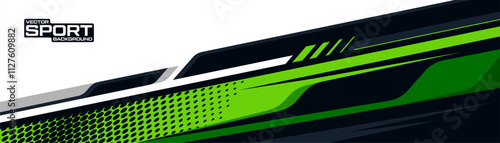 car livery graphic vector with exclusive colors. abstract background design for vehicle vinyl wrap and sports car, racing car, jersey, and banner