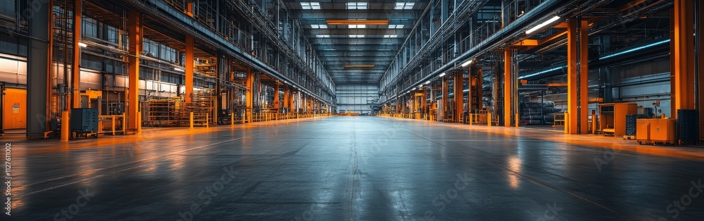 Industrial Piping in High-Tech Factory Industrial Piping in High-Tech Factory