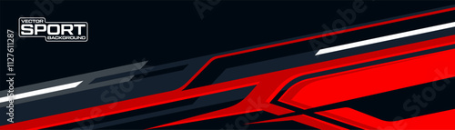 car livery graphic vector with exclusive colors. abstract background design for vehicle vinyl wrap and sports car, racing car, and banner