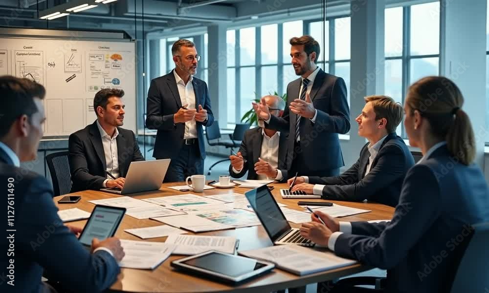 Group of business people and software developers working as a team in office
Group of business people and software developers working as a team in office
