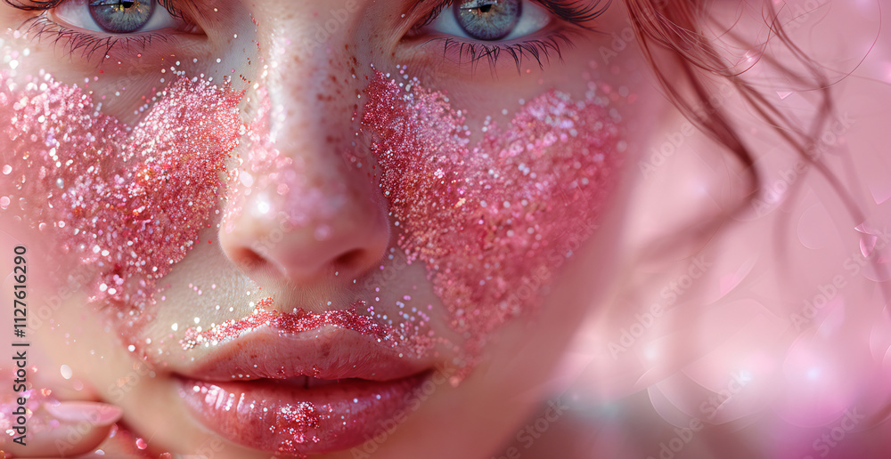 Glitter Heart Dissolving Glitter Heart Dissolving