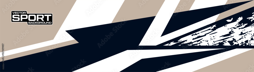 Car wrap design vector. Graphic abstract stripe racing background designs for vehicle, rally, race, adventure and car racing livery Car wrap design vector. Graphic abstract stripe racing background designs for vehicle, rally, race, adventure and car racing livery