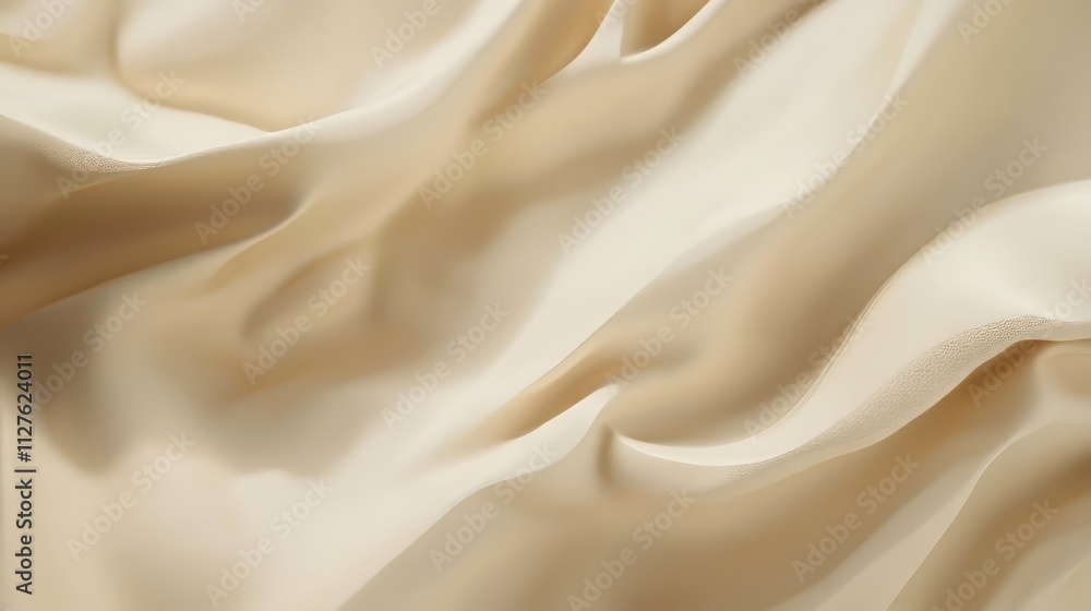 Fototapeta premium Minimalist beige surface with powdery texture and subtle shadows, perfect for backgrounds or design projects in natural light. photoshop textures. Ultra realistic. Photorealistic