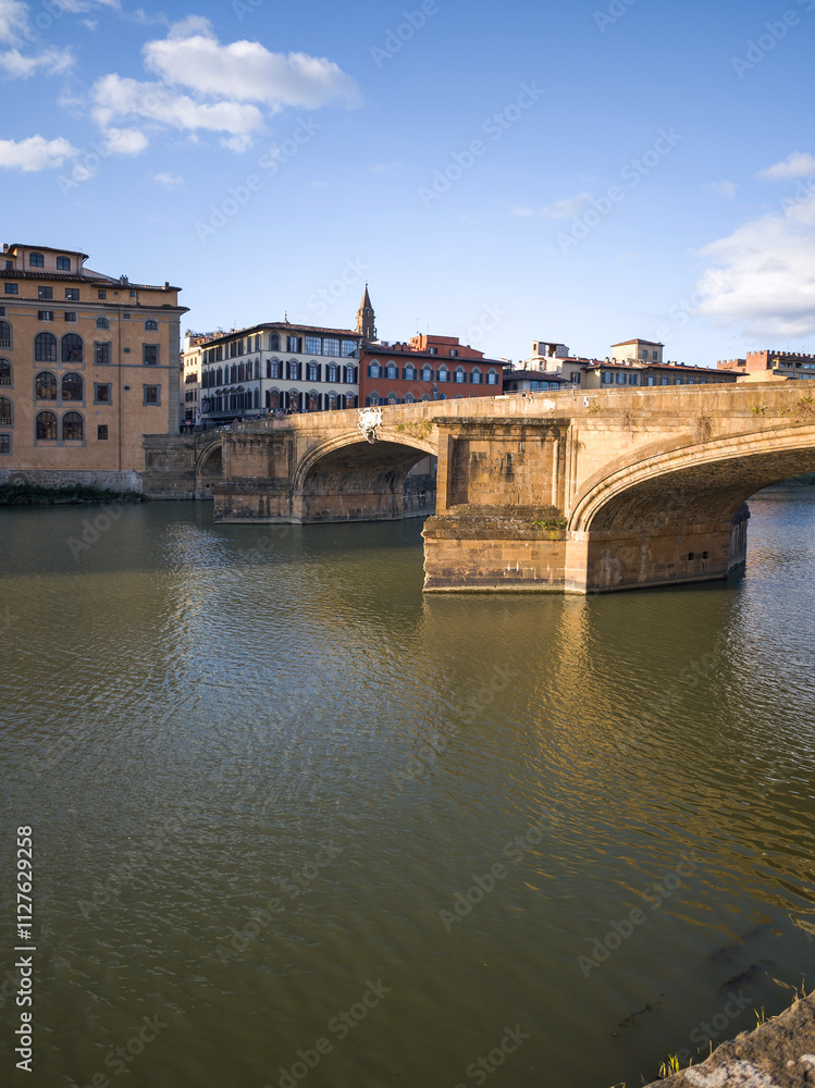 The Old Town of city of Florence, Tuscany Region, Italy The Old Town of city of Florence, Tuscany Region, Italy