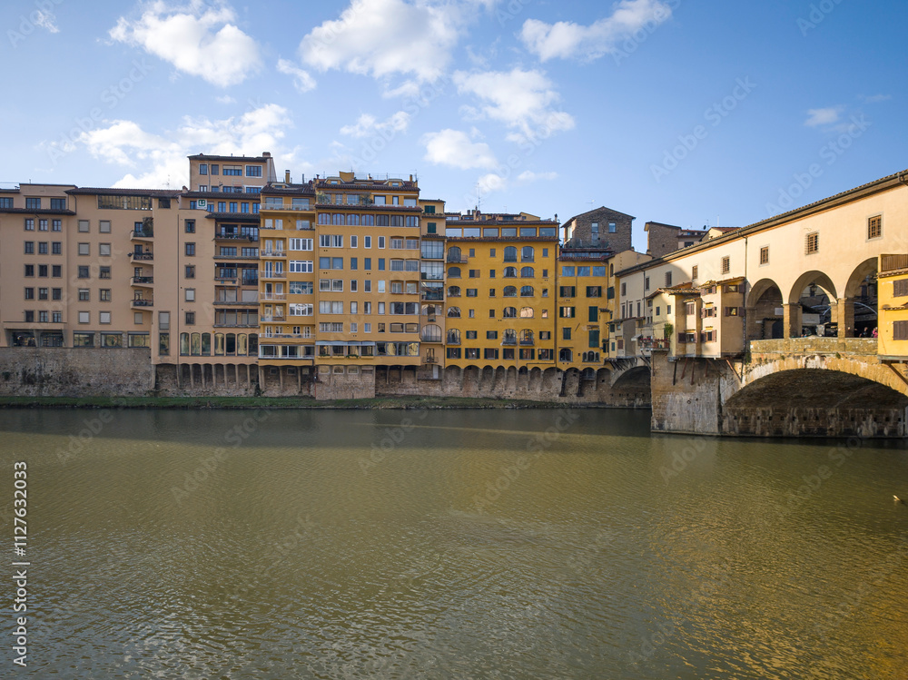 Obraz premium The Old Town of city of Florence, Tuscany Region, Italy
