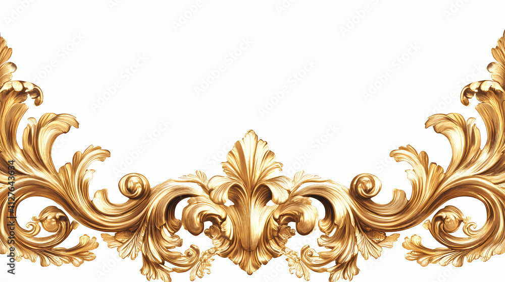 Gold frame. Gilded. Illustration Gold frame. Gilded. Illustration