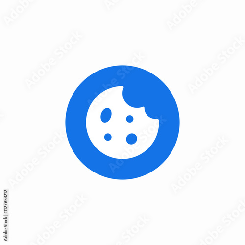 cookies button icon sign vector