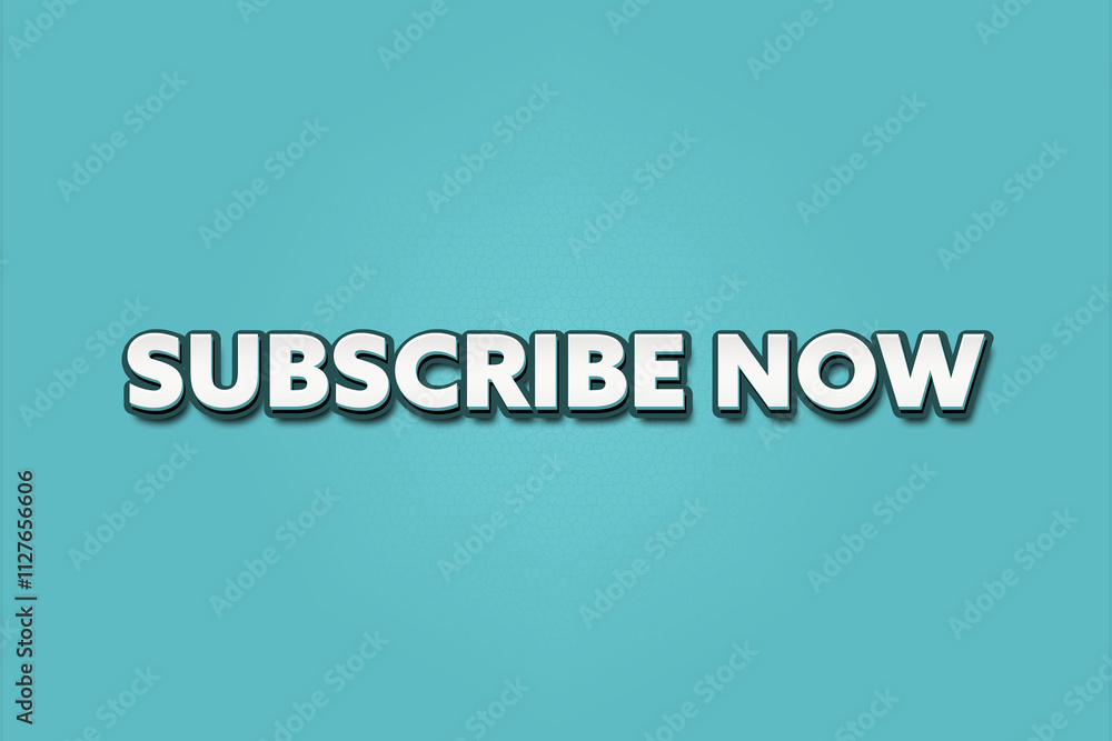 subscribe now. A Illustration with white text isolated on light green background. subscribe now. A Illustration with white text isolated on light green background.