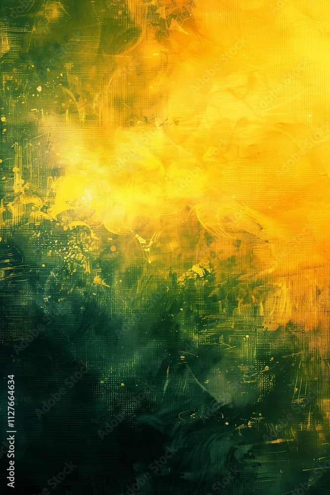 Fototapeta premium Portrait Studio Backdrop Grunge Background Yellow Tones