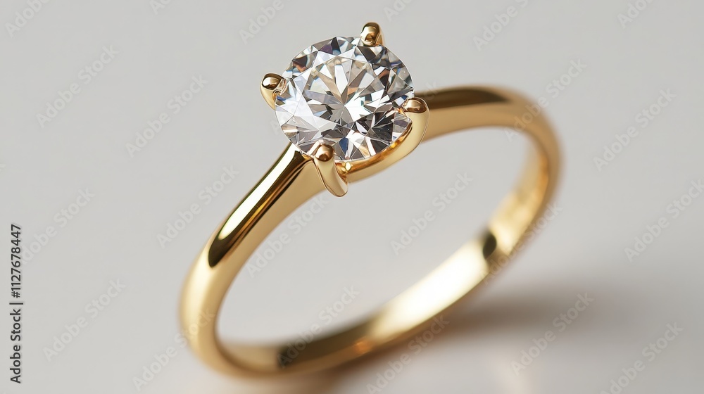 Timeless Yellow Gold Diamond Ring Design Timeless Yellow Gold Diamond Ring Design