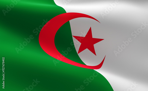 Algerian Flag photo