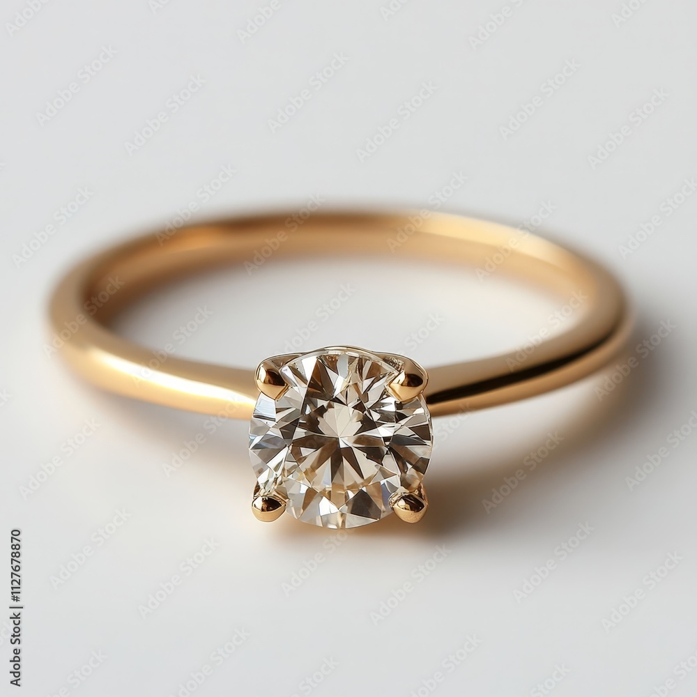 Timeless Yellow Gold Diamond Ring Design Timeless Yellow Gold Diamond Ring Design