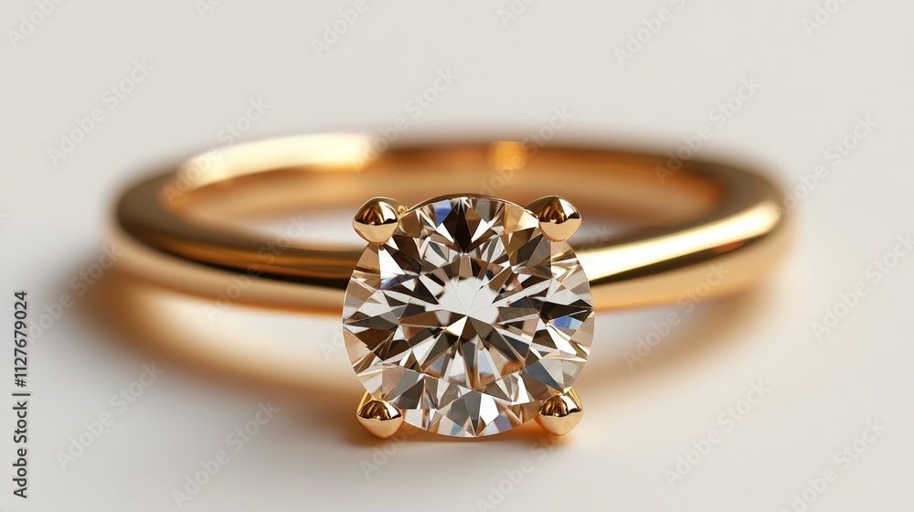 Timeless Yellow Gold Diamond Ring Design Timeless Yellow Gold Diamond Ring Design