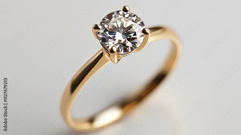 Timeless Yellow Gold Diamond Ring Design Timeless Yellow Gold Diamond Ring Design