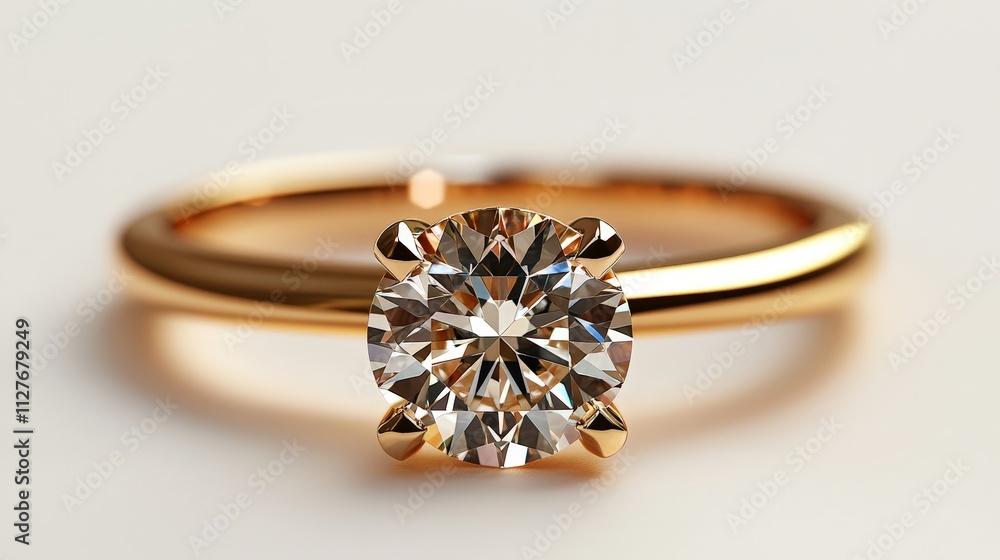 Timeless Yellow Gold Diamond Ring Design Timeless Yellow Gold Diamond Ring Design
