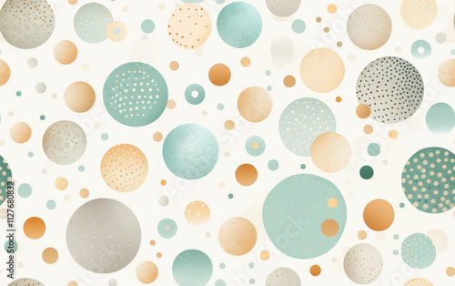 Retro style floral texture art background
