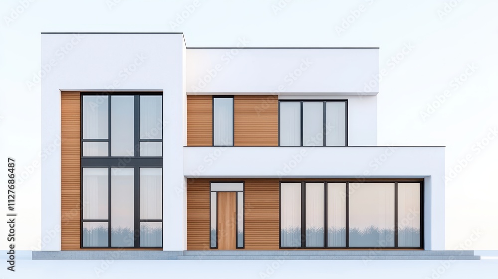 Modern Minimalist Architectural Design of a Contemporary House Modern Minimalist Architectural Design of a Contemporary House