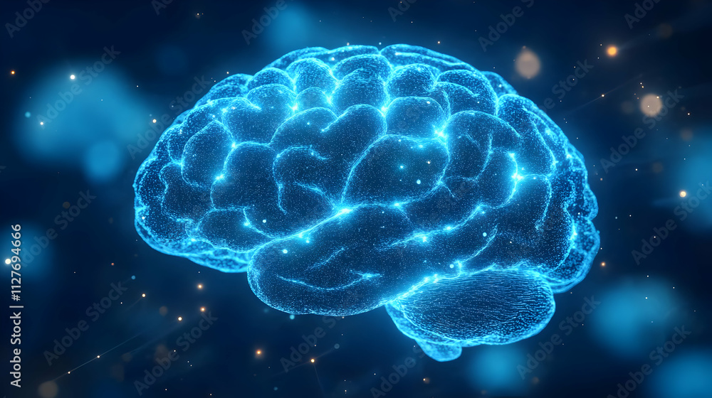 Fototapeta premium Human Brain: Structure, Function, and Mysteries Unveiled