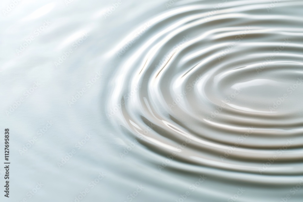 An abstract view of soft ripples forming on a smooth, creamy surface, accentuating tranquility and elegance while evoking a sense of calm and serenity. An abstract view of soft ripples forming on a smooth, creamy surface, accentuating tranquility and elegance while evoking a sense of calm and serenity.