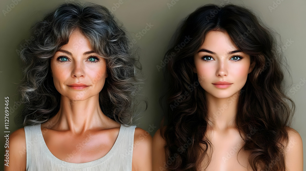 Gray Hair vs. Dark Hair: A Timeless Beauty Comparison Gray Hair vs. Dark Hair: A Timeless Beauty Comparison