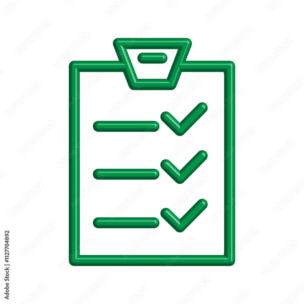 Checklist icon design template Checklist icon design template