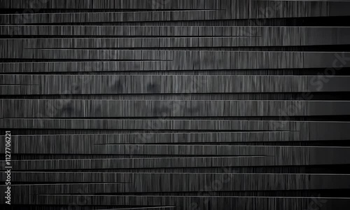 Wallpaper Mural Abstract Composition of Horizontal Strips with Varying Textures and Tones on a Dark Background Torontodigital.ca