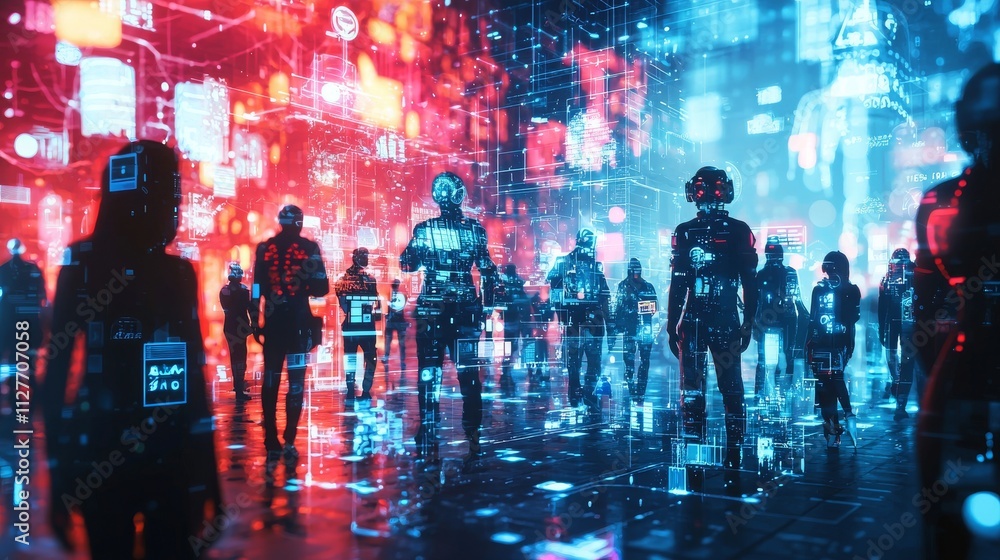 Multilingual Hyper-Realistic Digital Landscape Multilingual Hyper-Realistic Digital Landscape