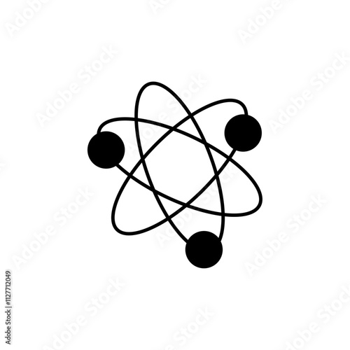 Galaxy icon Vector flat thin line illustration