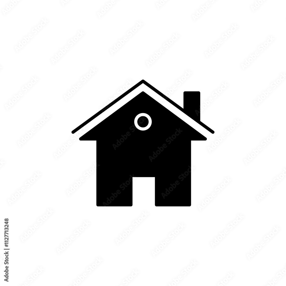 Shelter icon Vector flat thin line illustration Shelter icon Vector flat thin line illustration