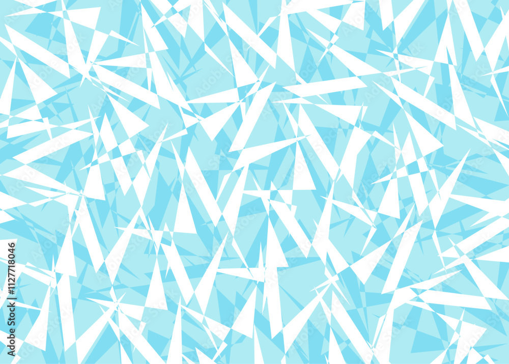 Abstract background with seamless overlapping triangle pattern. Winter themed background Abstract background with seamless overlapping triangle pattern. Winter themed background