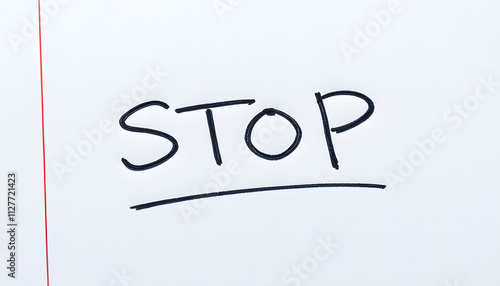 Closeup notes concept for motivation for stop stress isolated with white highlights, png
