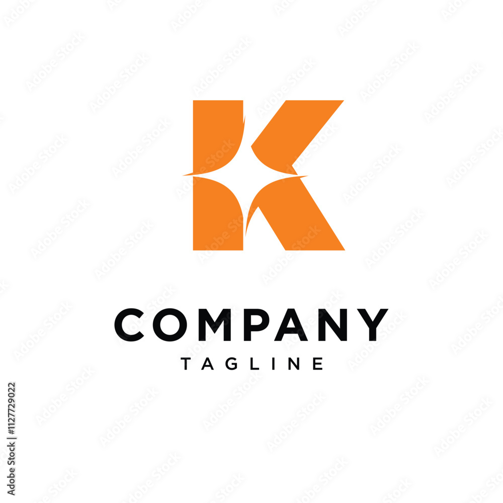 Letter K Shine Logo Icon Vector Letter K Shine Logo Icon Vector