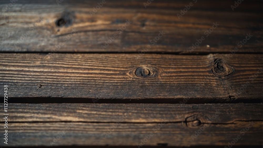 Obraz premium Wooden surface background with space for text