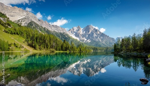 Crystal-Clear Alpine Lakes: Pristine Mountain Reflections