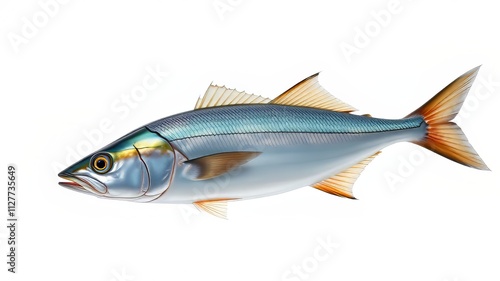 Atlantic Mackerel - High Definition Fish Portrait photo