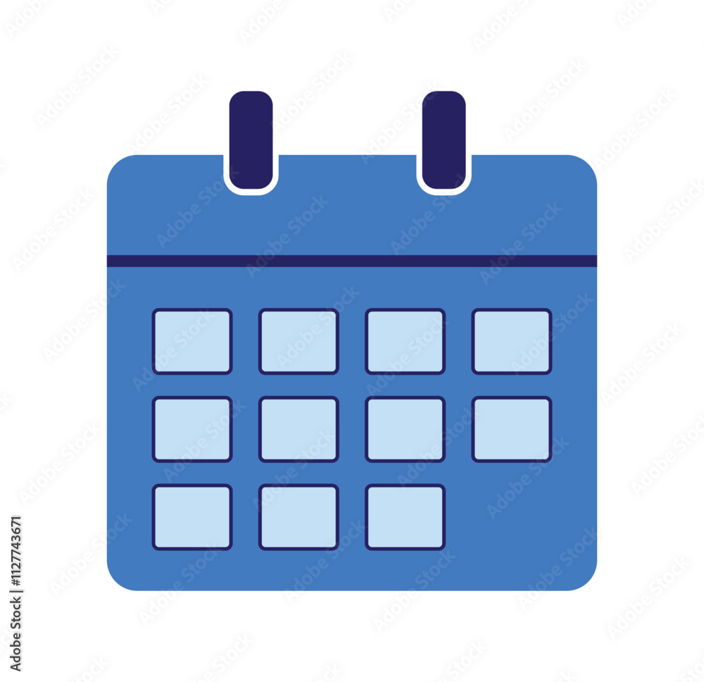 Calendar icon vector illustration. Calendar Schedule icon symbol on white background Calendar icon vector illustration. Calendar Schedule icon symbol on white background