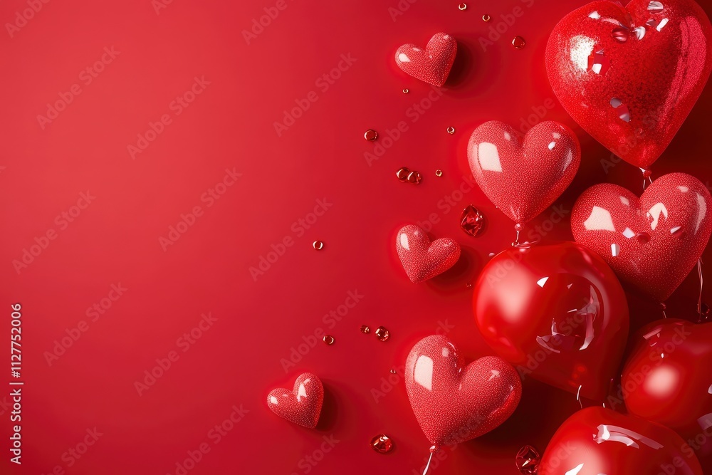 Propose Day background and copy-space, realistic Propose Day background and copy-space, realistic