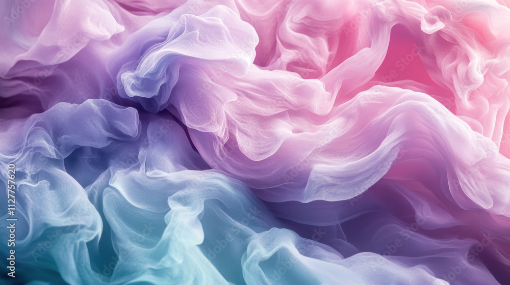 Smooth Flowing Pastel Colors Abstract Background Smooth Flowing Pastel Colors Abstract Background