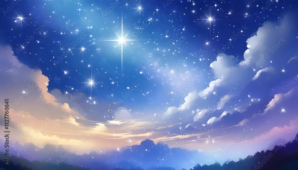 Anime Sky Art Wallpaper Background - A Fantasy Sky Filled with Beautiful Star Falls, Capturing the Magical Essence of Nighttime in Vivid Colors and Dreamy Landscapes for Your Desktop Anime Sky Art Wallpaper Background - A Fantasy Sky Filled with Beautiful Star Falls, Capturing the Magical Essence of Nighttime in Vivid Colors and Dreamy Landscapes for Your Desktop