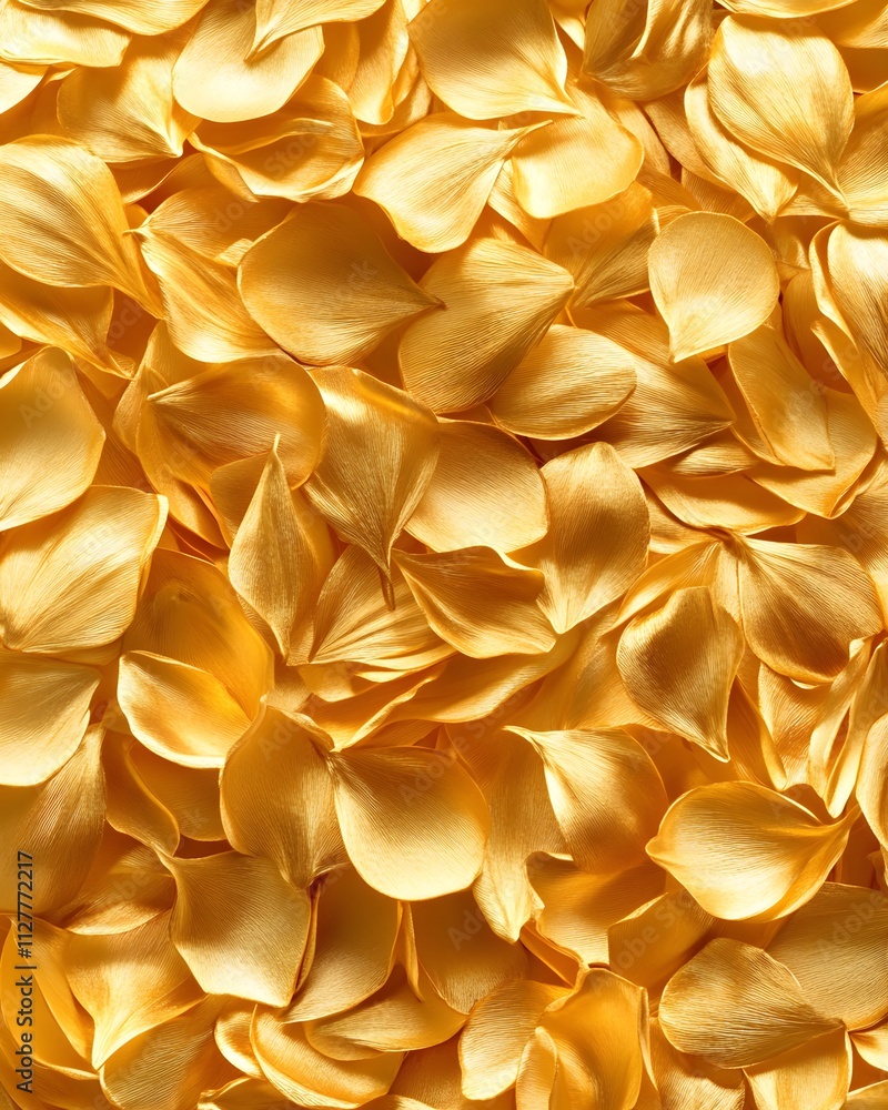A close-up view of golden flower petals creating a textured, vibrant background. A close-up view of golden flower petals creating a textured, vibrant background.