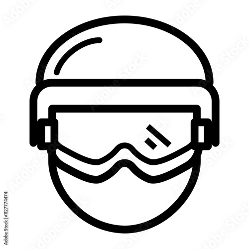 goggles Line Icon