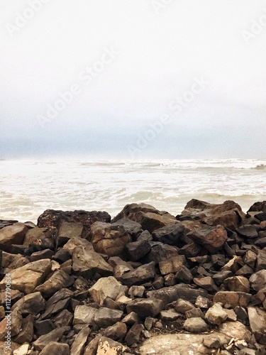Piedras en la playa